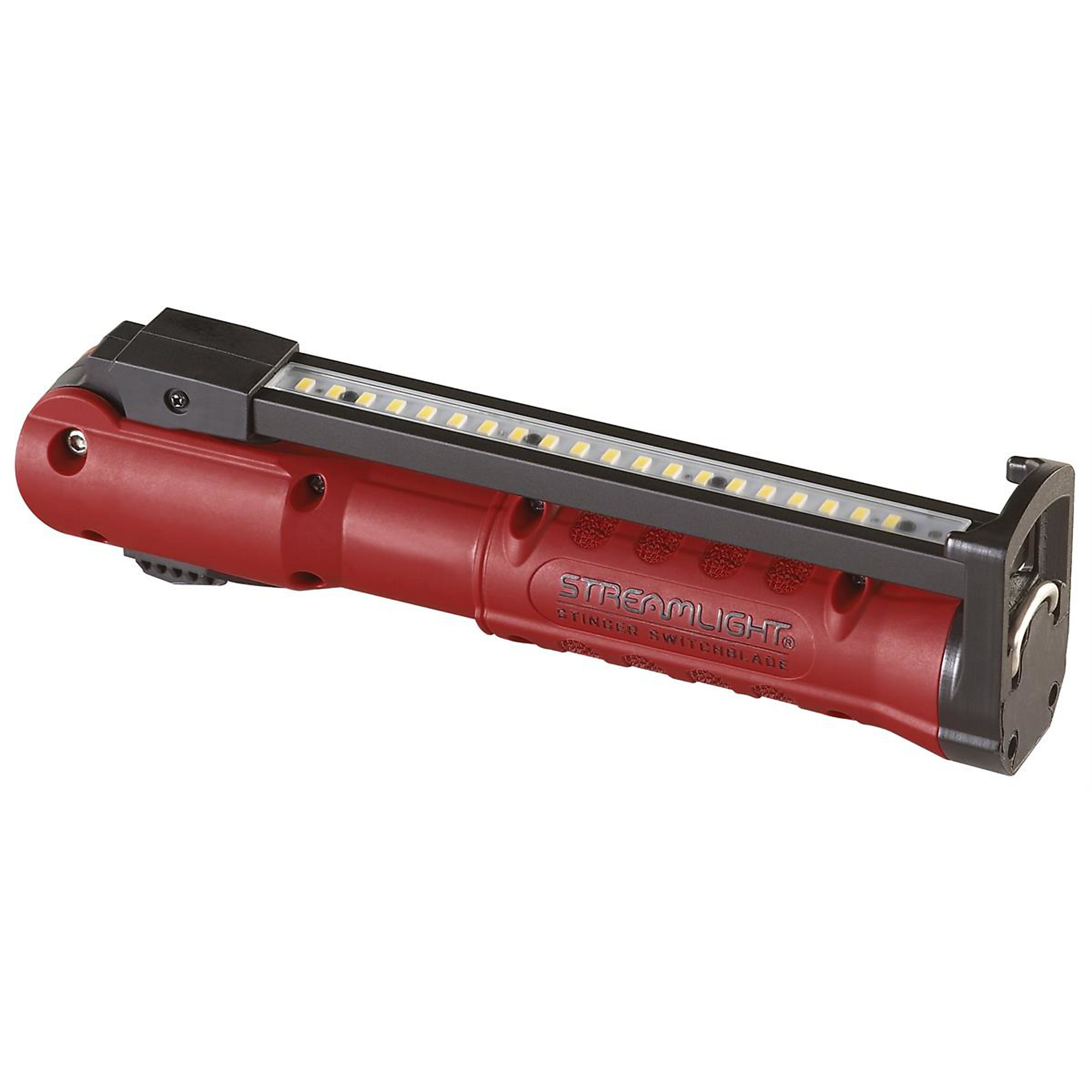 Streamlight Stinger Switchblade Worklight — 800 Lumens, USB Rechargeable, 17in. Extended, Red, Model# STL76800